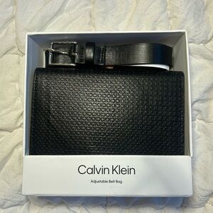 nwt black calvin klein bag